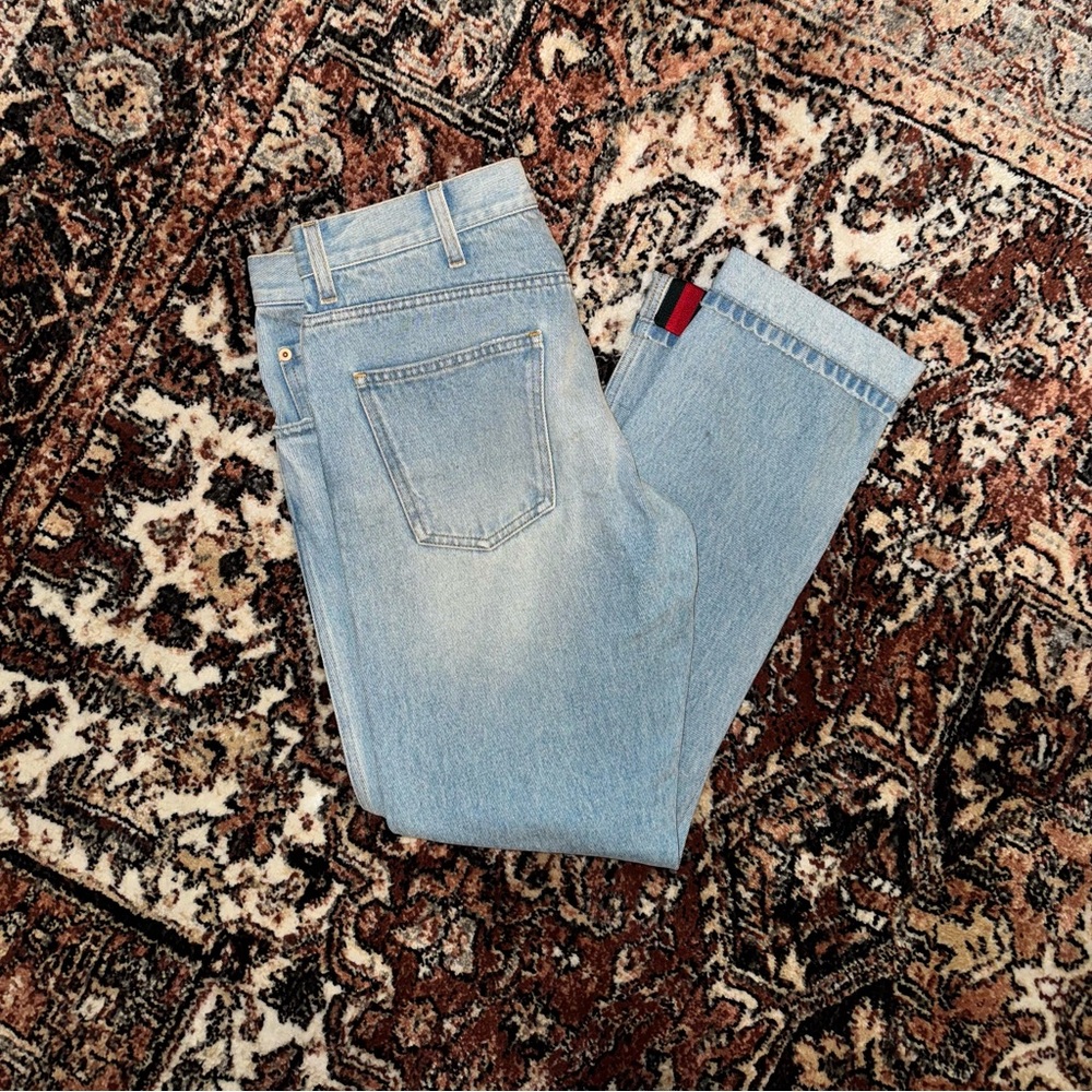 Gucci jeans.